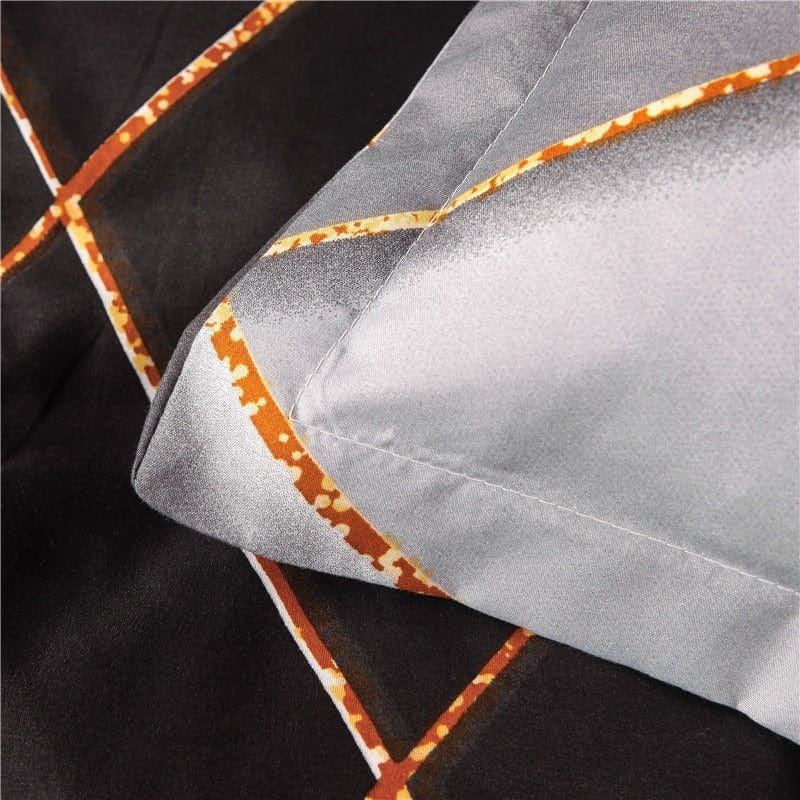 Černostříbrný Povlak Na Přikrývku