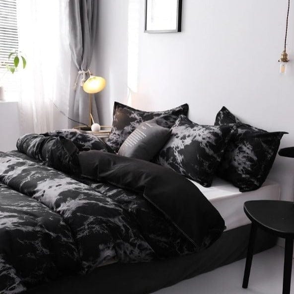 Černošedý Povlak Na Přikrývku