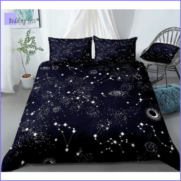 Povlak Na Přikrývku Black Galaxy And Stars