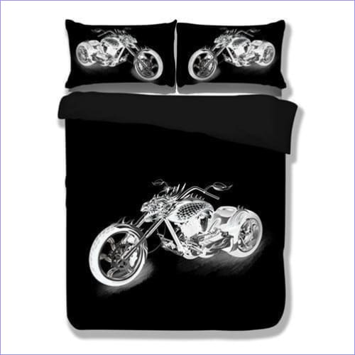 Černobílý Povlak Na Přikrývku