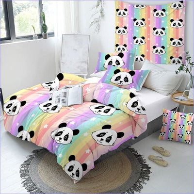 Povlak Na Přikrývku Rainbow Panda