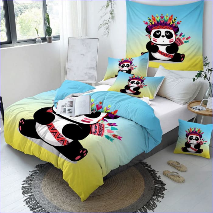 Povlak Na Přikrývku Indian Panda