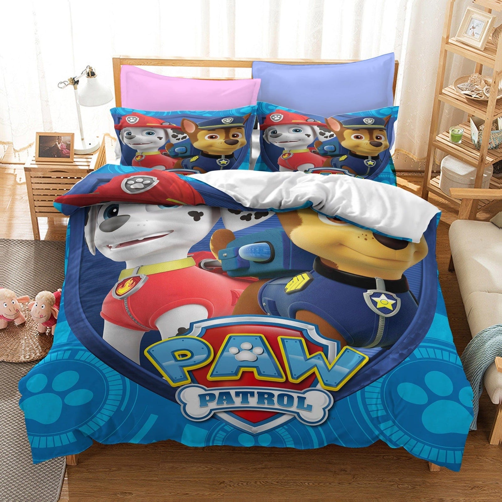 Povlak Na Přikrývku Paw Patrol 200x200 Bavlna