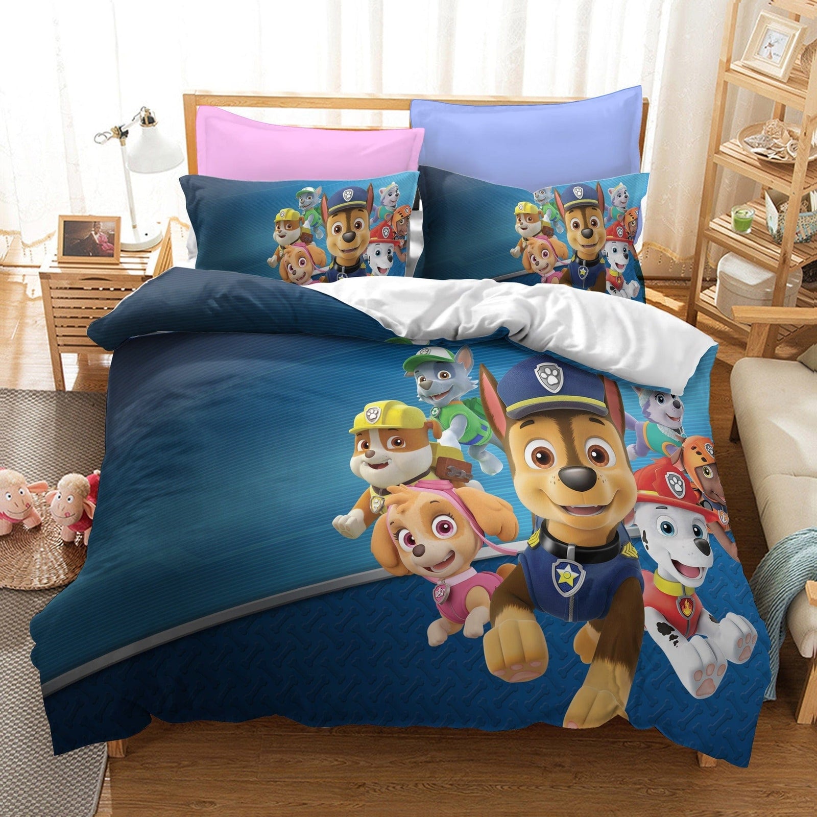 Bavlněný Povlak Na Přikrývku Paw Patrol