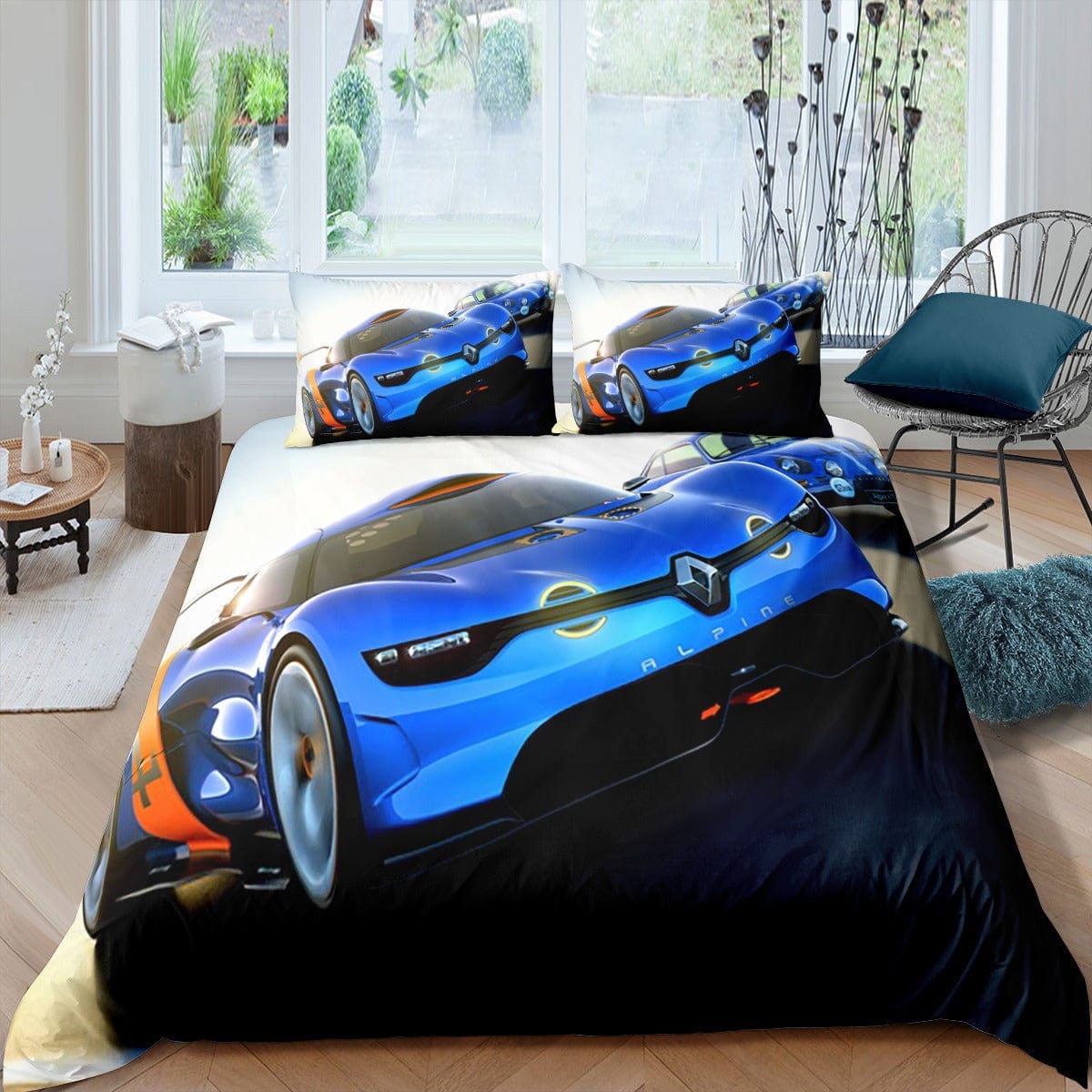 Potah Na Přikrývku Renault Blue Sport