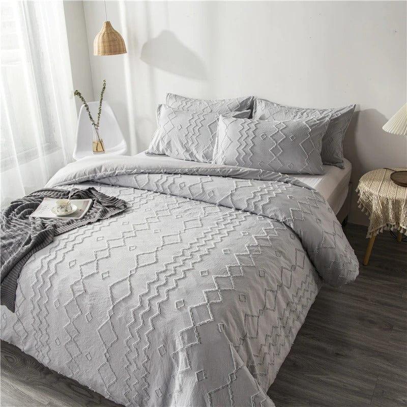 Skandinávský Šedý Povlak Na Přikrývku