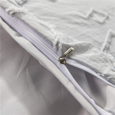 Skandinávský Šedý Povlak Na Přikrývku