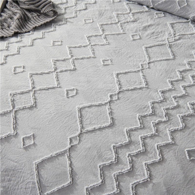 Skandinávský Šedý Povlak Na Přikrývku