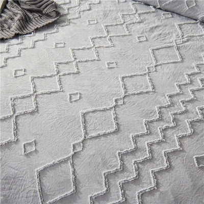 Skandinávský Šedý Povlak Na Přikrývku