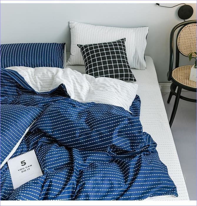 Skandinávský Povlak Na Přikrývku Pointillism