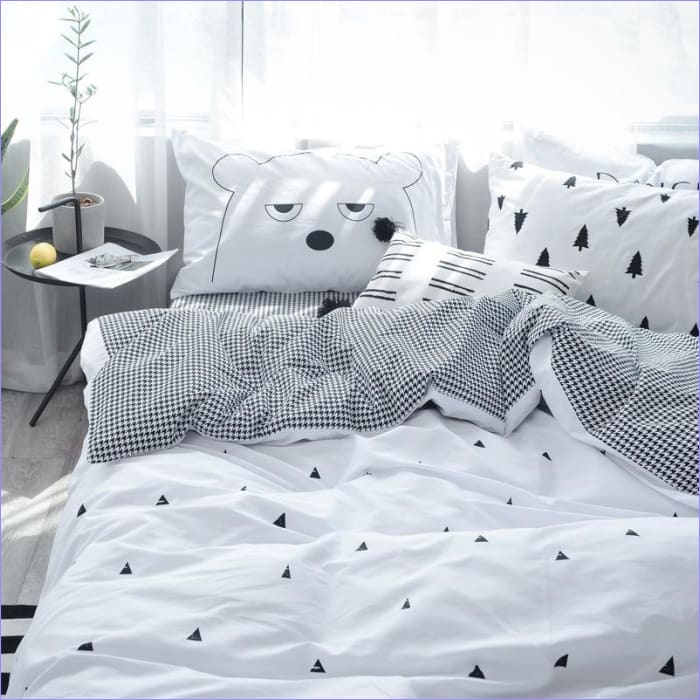 Skandinávský Povlak Na Přikrývku Severské Trojúhelníky