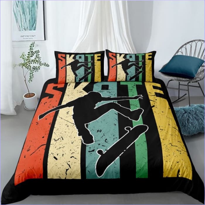 Vícebarevná Přikrývka Na Skateboard