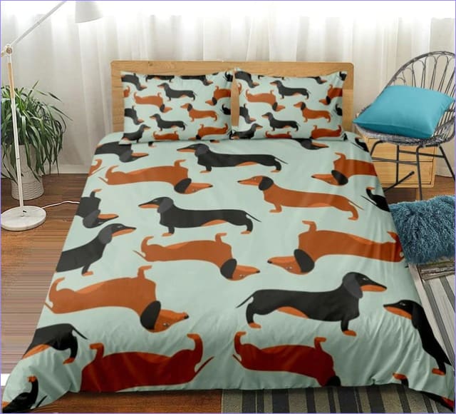 Povlak Na Přikrývku Crazy Jezevčík