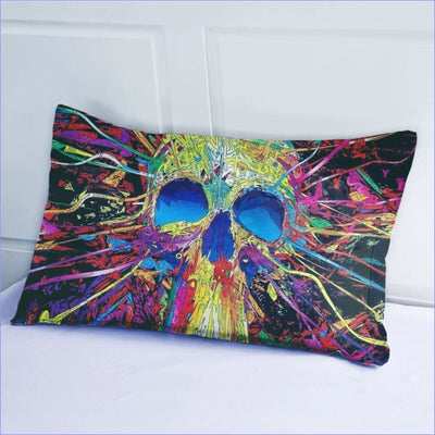 Lebka Přikrývka Exploze Barev