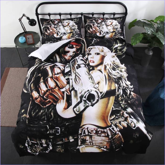 Povlak Na Přikrývku Gangsta Skull