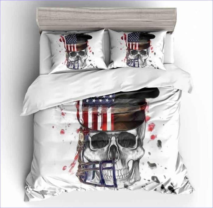 Povlak Na Přikrývku Z Lebky Us Army