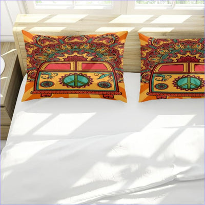 Van Peace And Love Povlak Na Peřinu