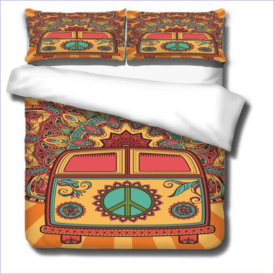 Van Peace And Love Povlak Na Peřinu