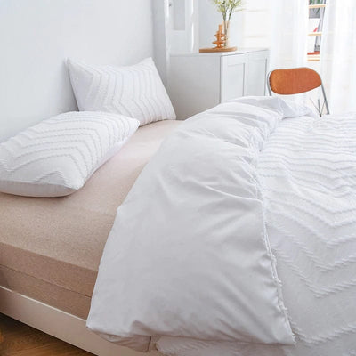 Sada Bílých Povlaků Na Peřinu