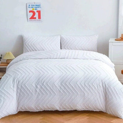 Sada Bílých Povlaků Na Peřinu