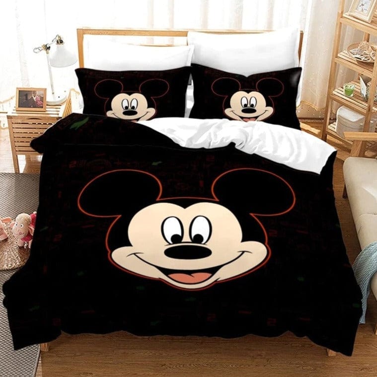 Černá Sada Povlaků Na Přikrývku Mickey
