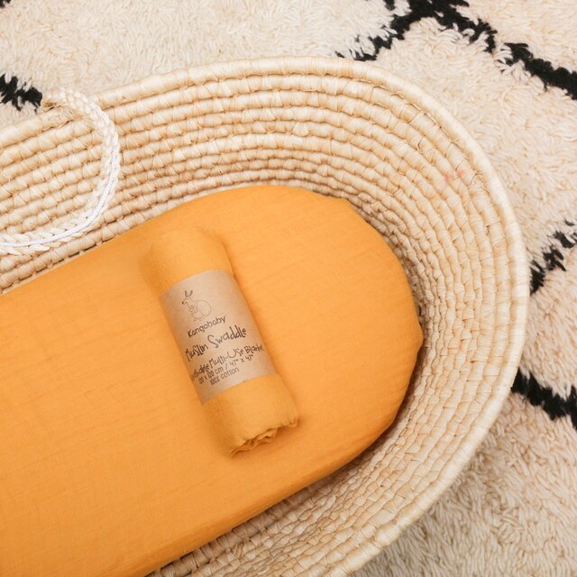 Oranžová Dětská Deka